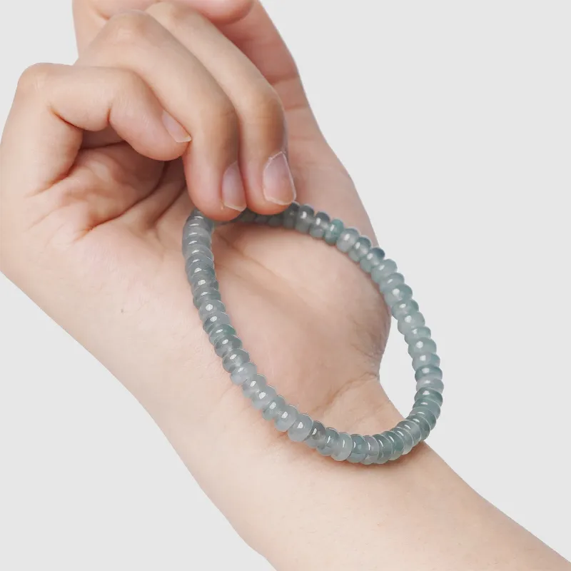 Green Craftsman High Ice Jade Jadeite Bracelets Women's-1