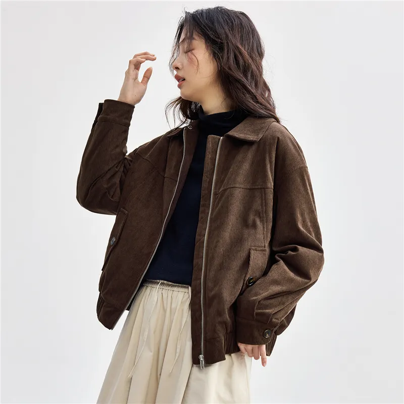 UNIQLO Puffer Jacket Women's Ebony Brown-5