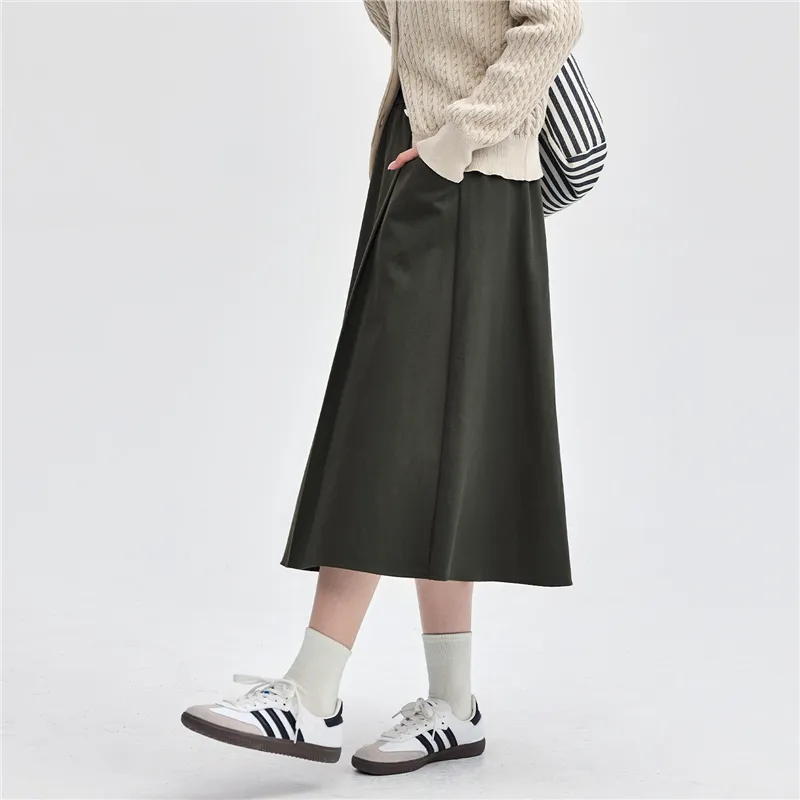 UNIQLO Casual Long Skirts Women's-9