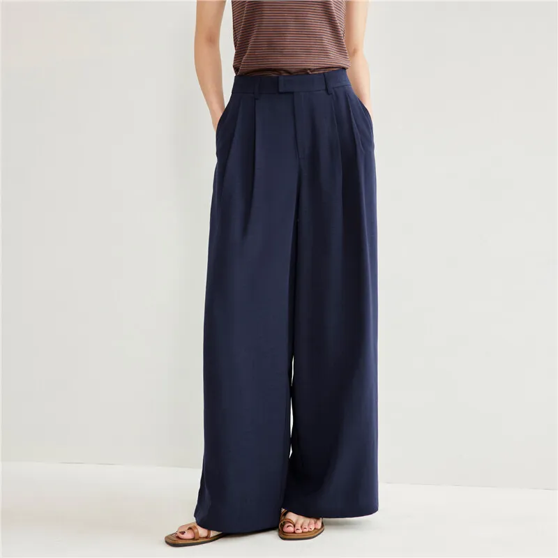 UNIQLO Casual Pants Women's Ocean Cyan-2
