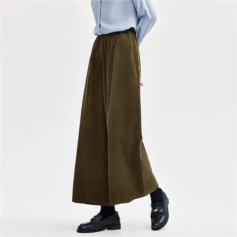 UNIQLO Casual Pants Women's Chocolate Brown-12