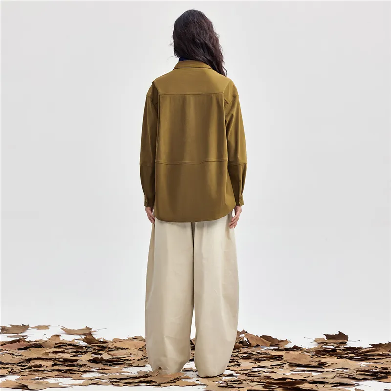 UNIQLO Shirt Women's Congo Yellow-2