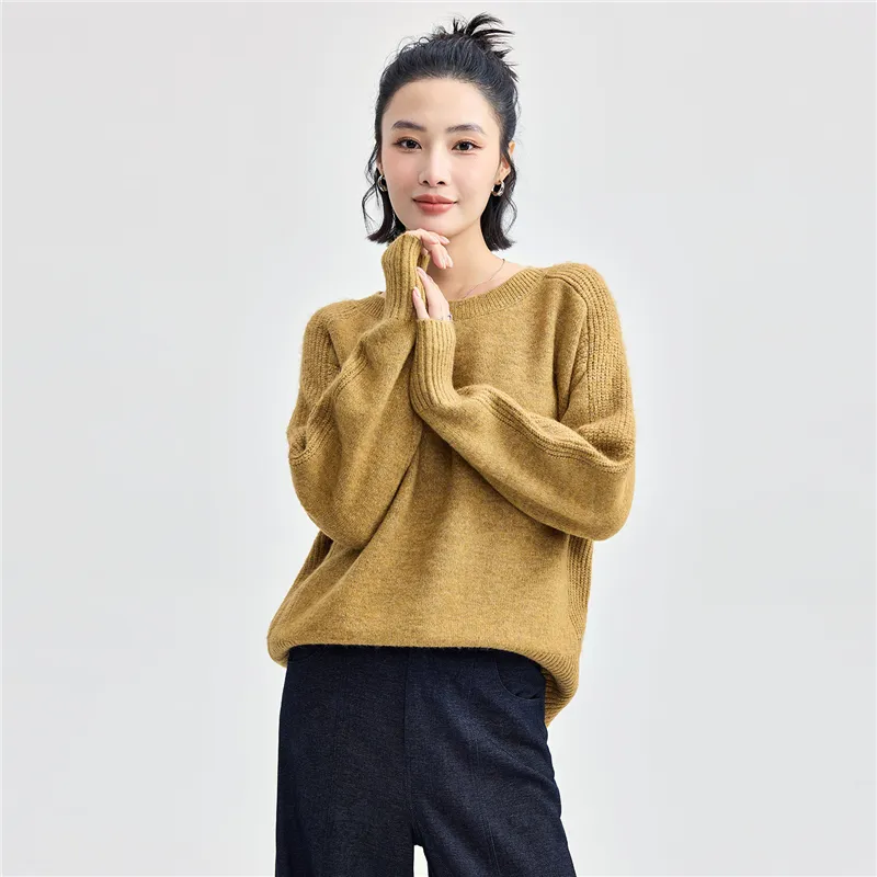 UNIQLO Knitwear Women's Antumn Leaves Yellow-5