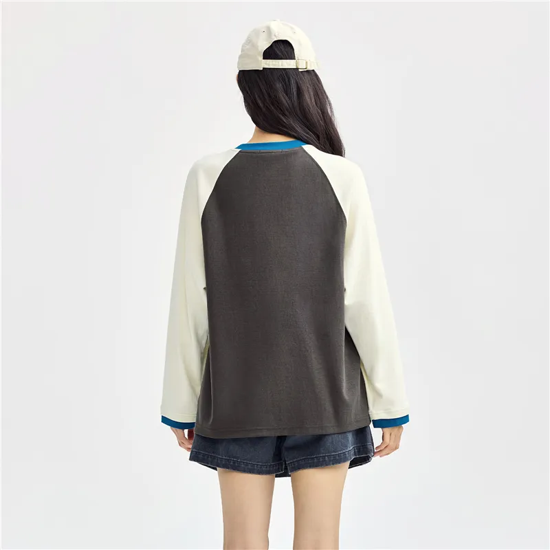 UNIQLO T-Shirt Women's Beige Apricot Gray-2
