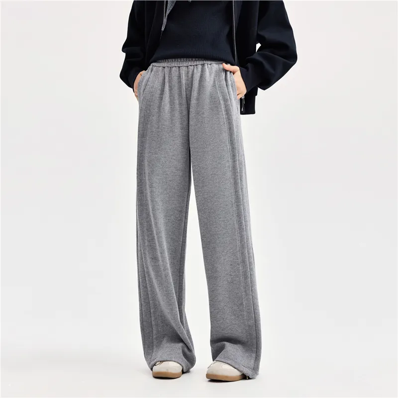 UNIQLO Casual Pants Women's Medium Heather Gray-5