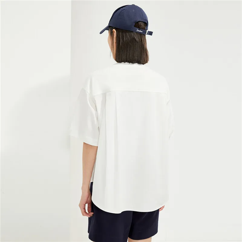 UNIQLO T Shirt Women's Raw White-2