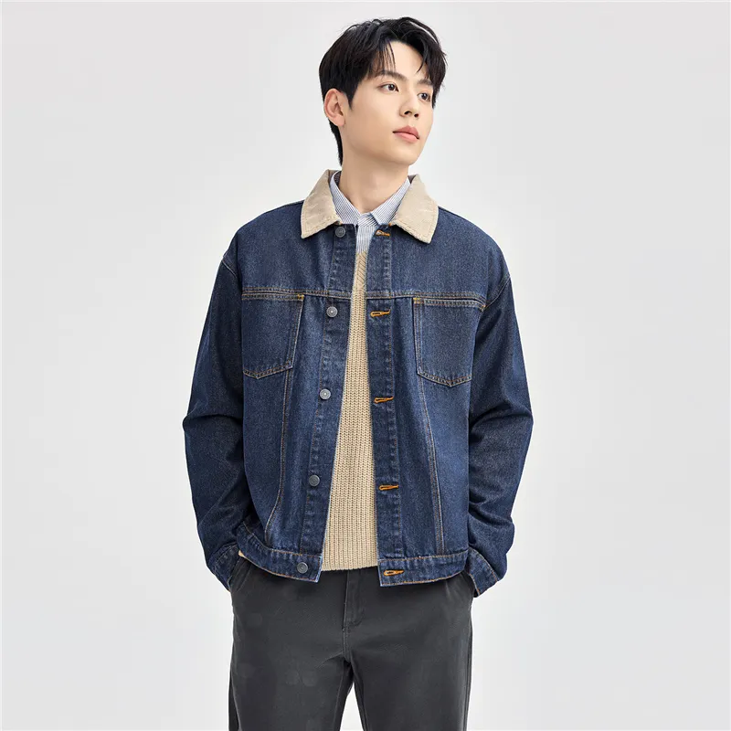 UNIQLO Denim Jackets Men-9