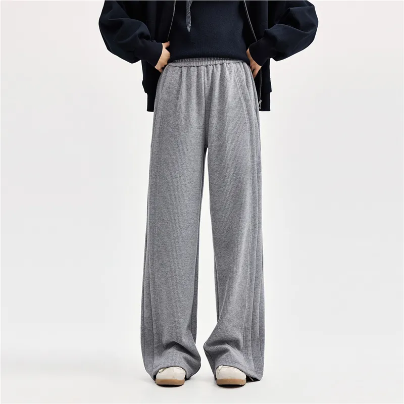 UNIQLO Casual Pants Women's Medium Heather Gray-2