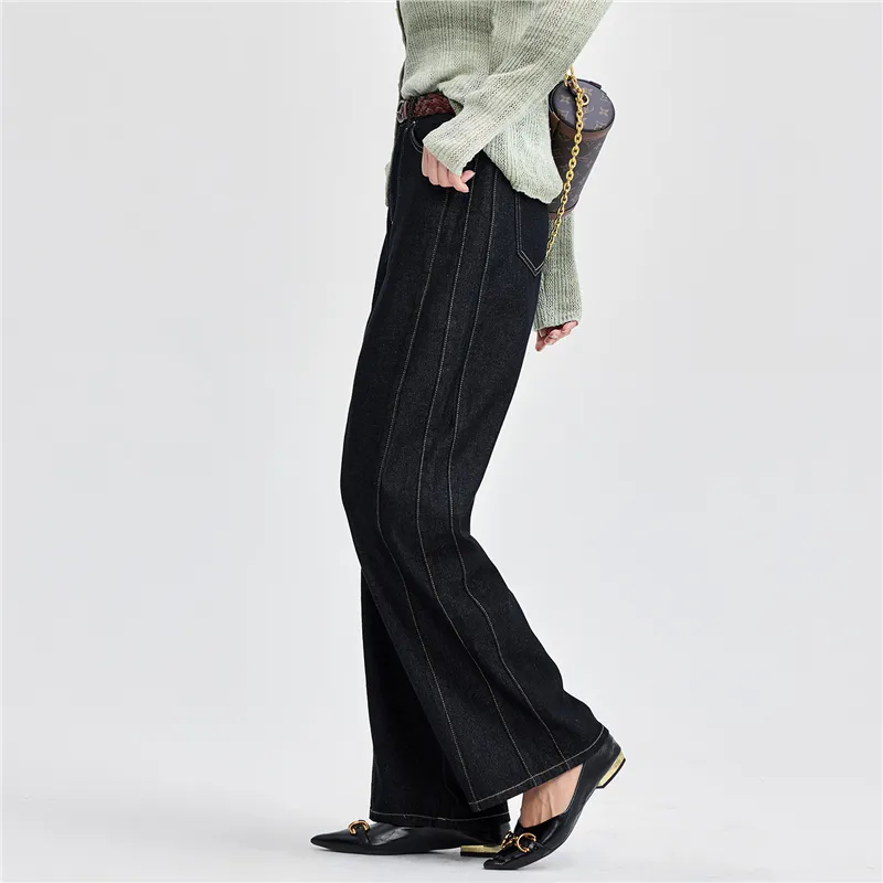 UNIQLO Jeans Women's Black Denim-7