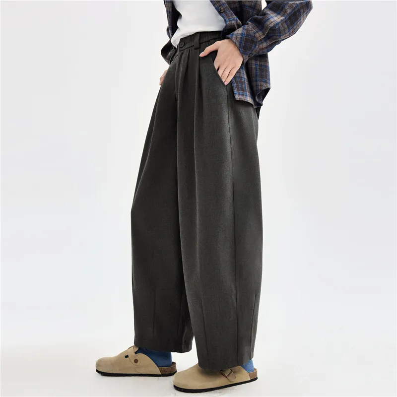 UNIQLO Casual Pants Women's Carbon Heather Gray-6