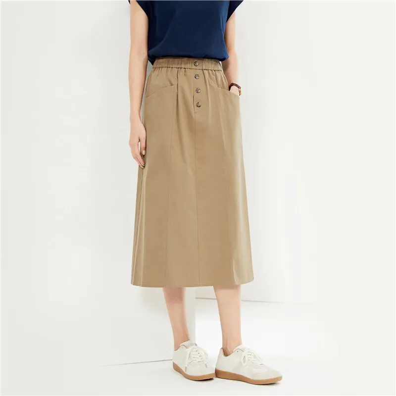 UNIQLO Casual Long Skirts Women's-2