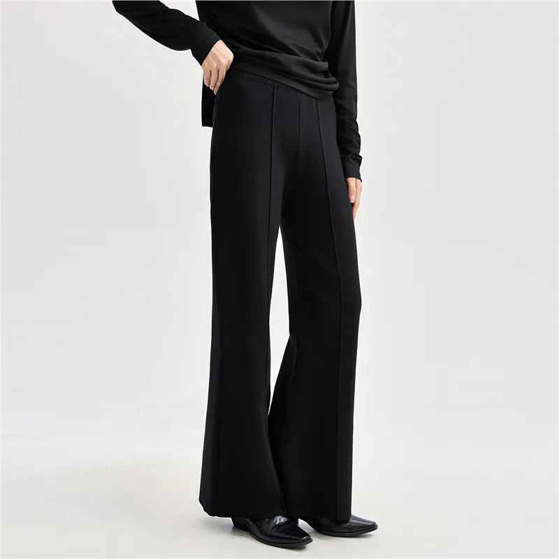 UNIQLO Casual Pants Women's Black-5