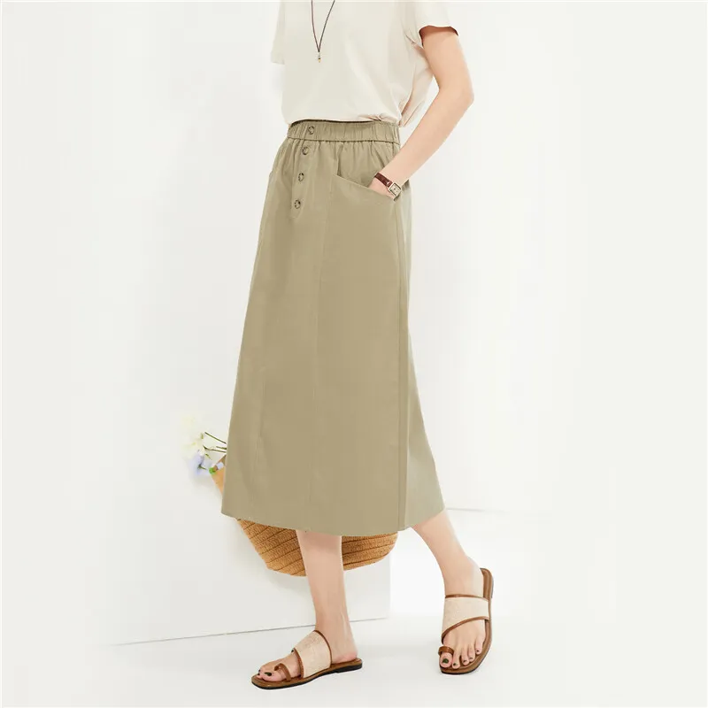 UNIQLO Casual Long Skirts Women's-7