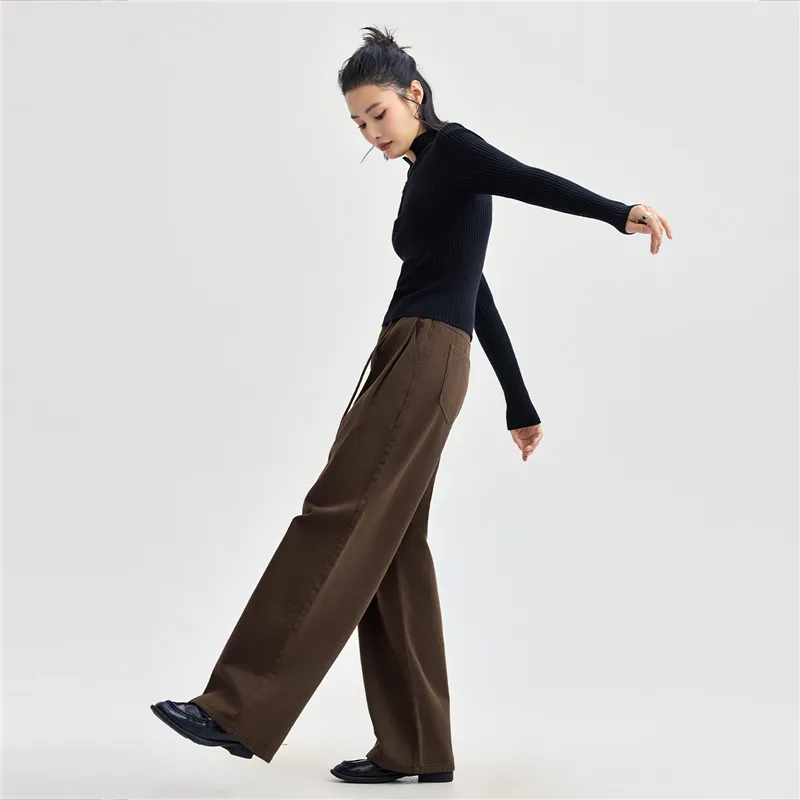 UNIQLO Jeans Women's Dark Coffee-7