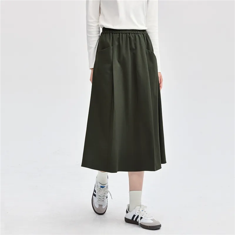 UNIQLO Casual Long Skirts Women's-11