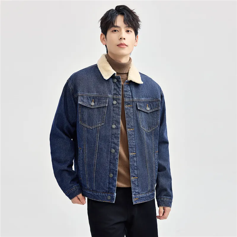 UNIQLO Denim Jackets Men-6