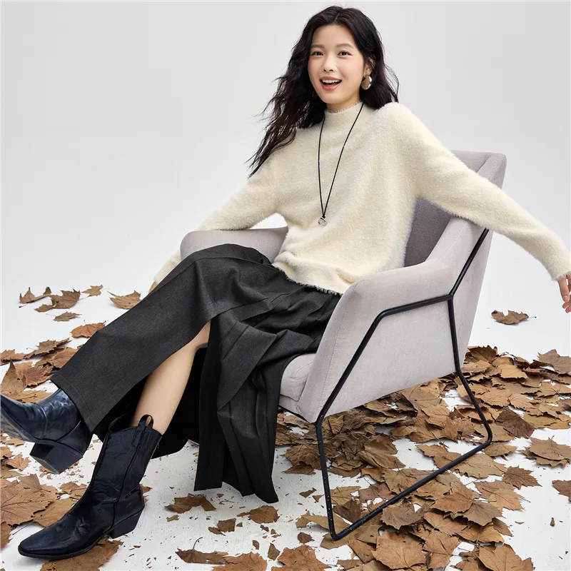 UNIQLO Knitwear Women's Warm Apricot-5