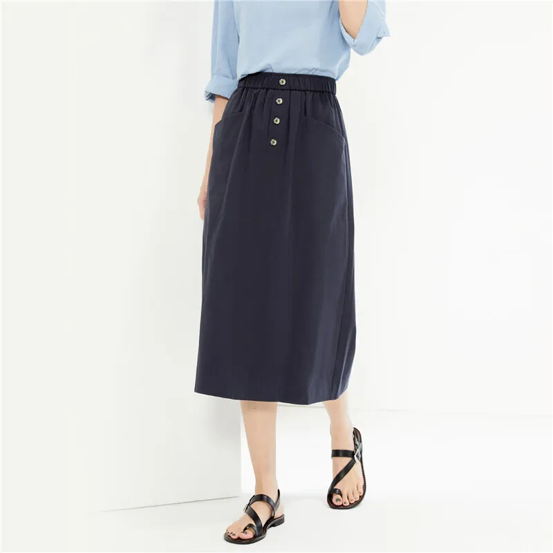 UNIQLO Casual Long Skirts Women's-11