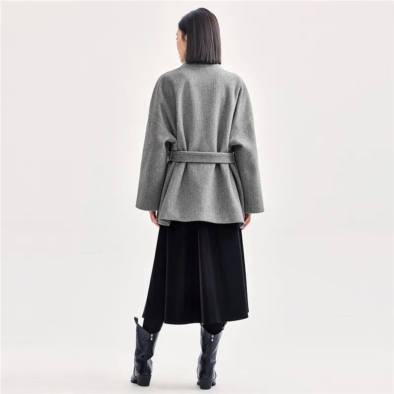 UNIQLO Coats Women's Heather Gray-2