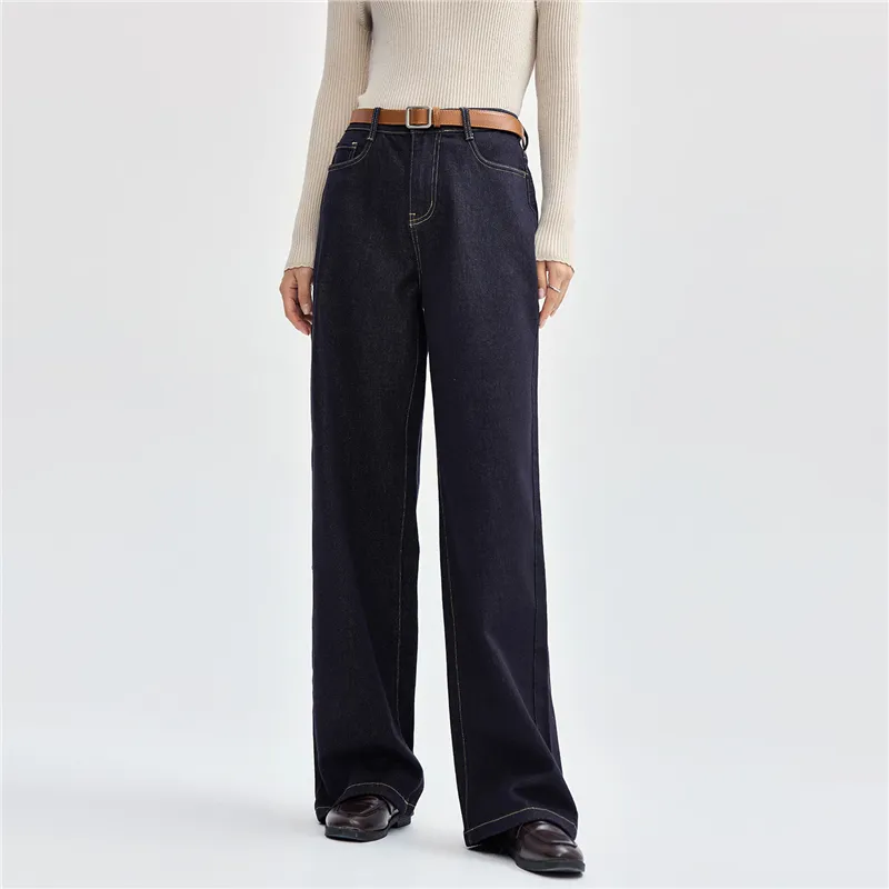 UNIQLO Jeans Women's 77 Dark Blue-2