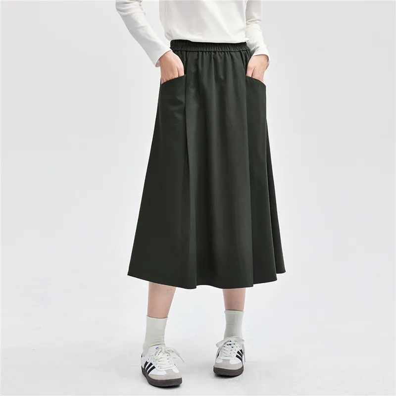 UNIQLO Casual Long Skirts Women's-8