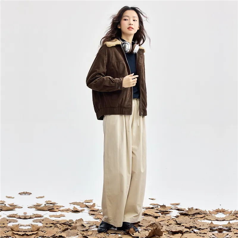 UNIQLO Puffer Jacket Women's Ebony Brown-4