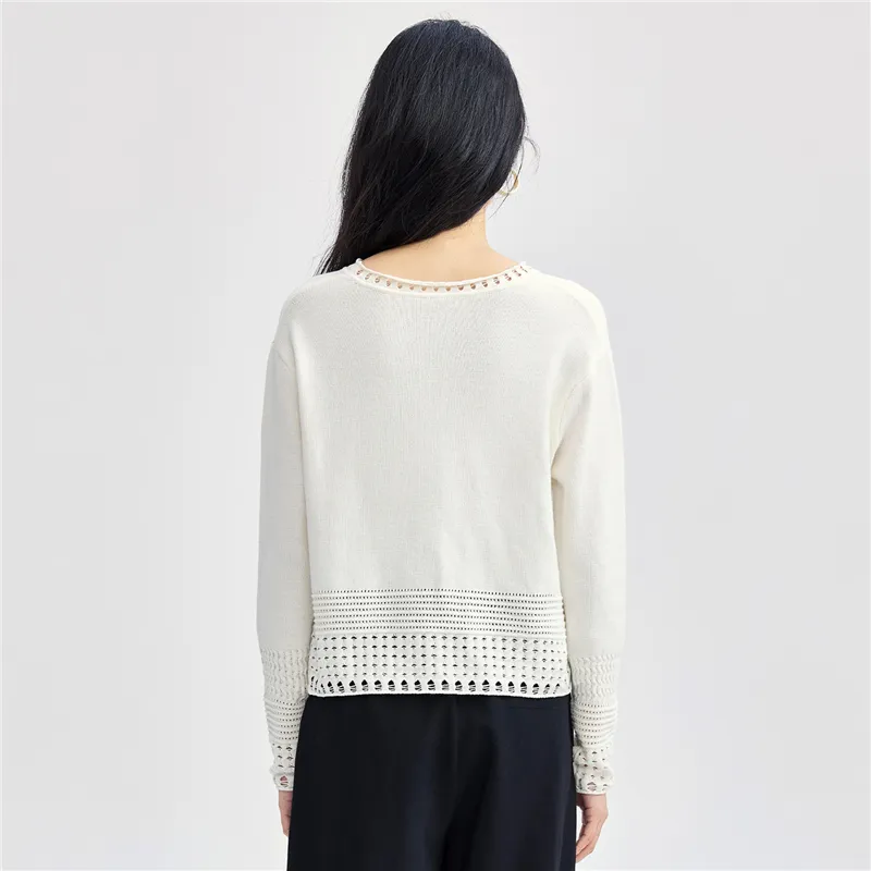UNIQLO Knitwear Women's Pearl White-2