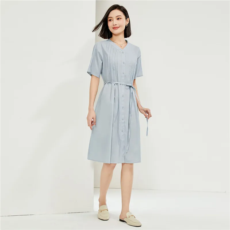UNIQLO Short Sleeved Dresses Women's-4