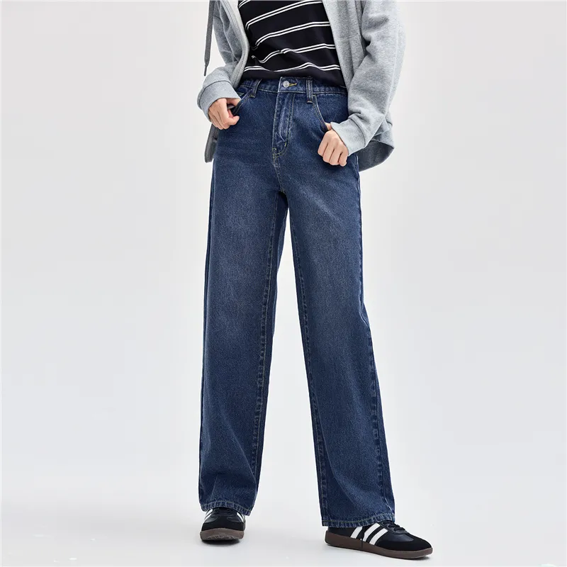 UNIQLO Jeans Women's 77 Dark Blue-5