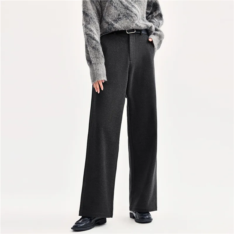 UNIQLO Casual Pants Women's Dark Heather Gray-3