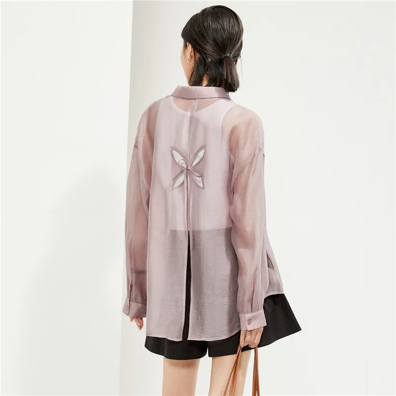 UNIQLO Shirts Women's 82 Jade Purple-2