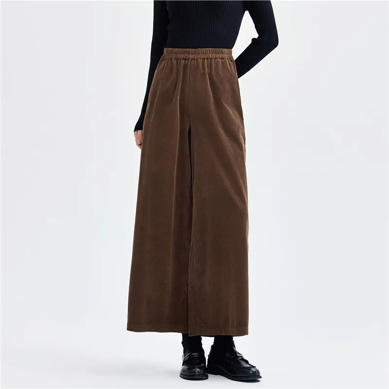 UNIQLO Casual Pants Women's Chocolate Brown-4