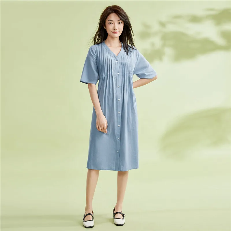 UNIQLO Short Sleeved Dresses Women's-8
