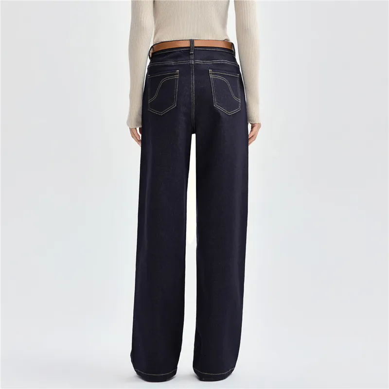 UNIQLO Jeans Women's 77 Dark Blue-7