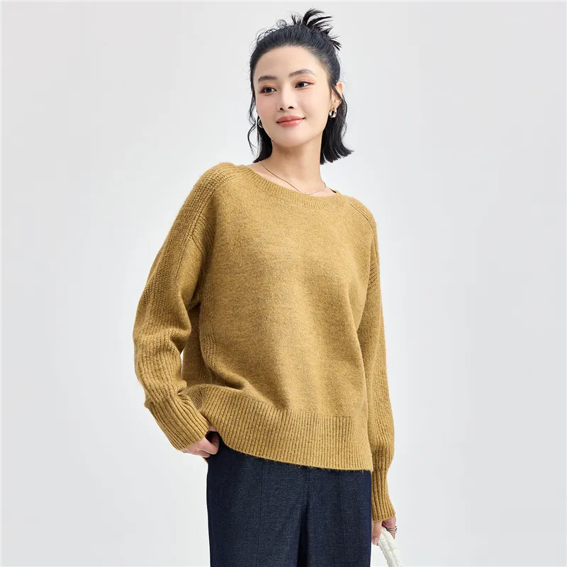 UNIQLO Knitwear Women's Antumn Leaves Yellow-6