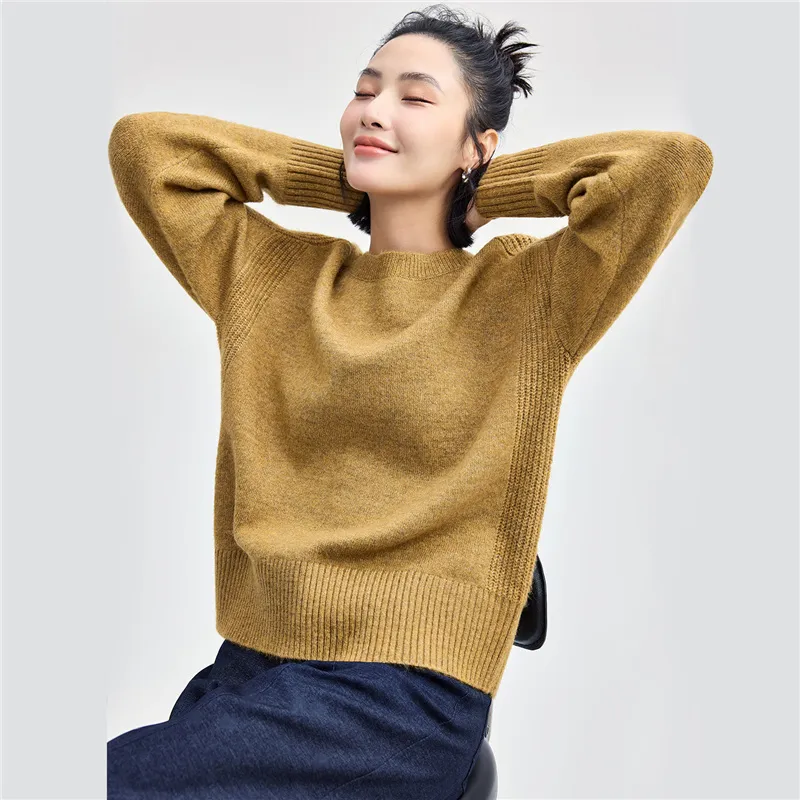UNIQLO Knitwear Women's Antumn Leaves Yellow-2