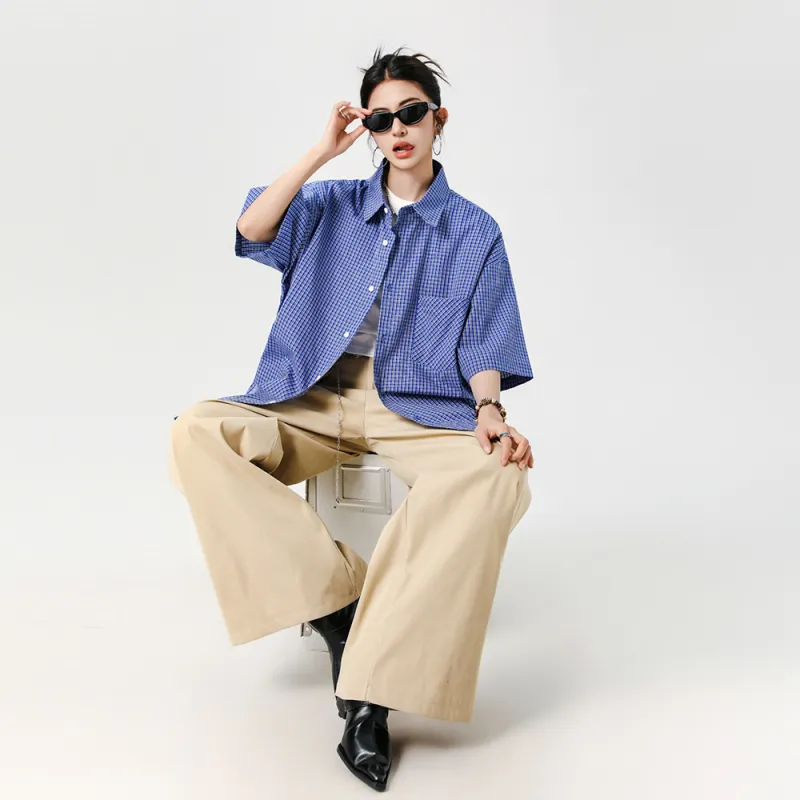 VUUG Shirts Unisex Colorful Blue-4