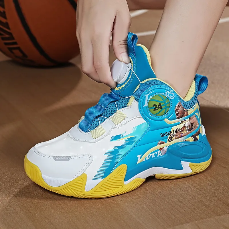 FIRS Kids Abrasion Resistant Balance Support Children's Basketball Shoes Kids'-15