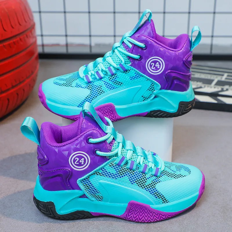 FIRS Kids Abrasion Resistant Children's Basketball Shoes Kids'-2