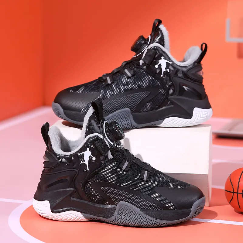 FIRS Kids Slip Resistant Children's Basketball Shoes Kids'-9
