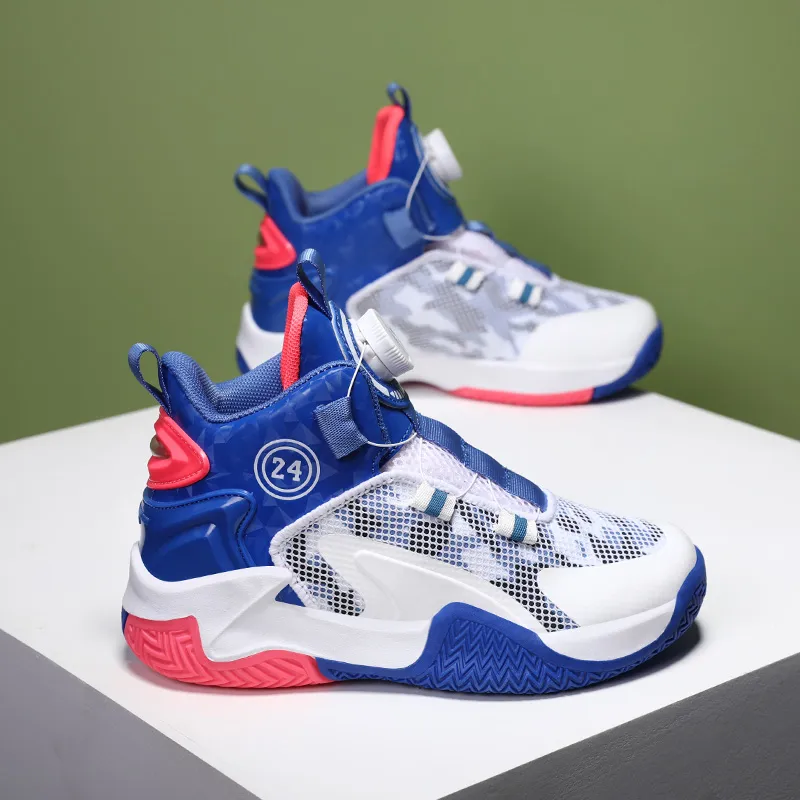 FIRS Kids Cushioned Wear Resistant Breathable Children's Basketball Shoes Kids'-13