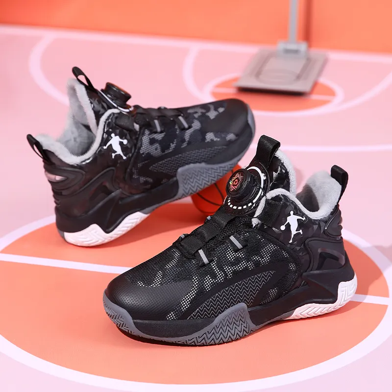 FIRS Kids Slip Resistant Children's Basketball Shoes Kids'-10