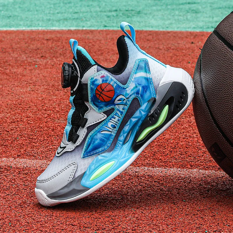 FIRS Kids Durable Breathable Children's Basketball Shoes Kids'-5