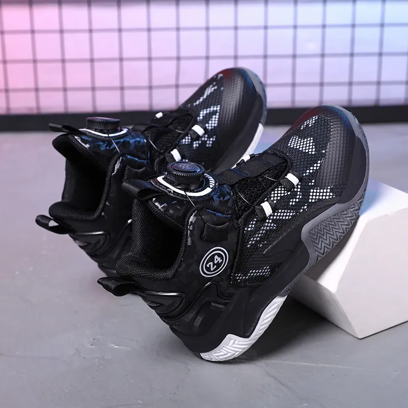 FIRS Kids Cushioned Wear Resistant Breathable Children's Basketball Shoes Kids'-9