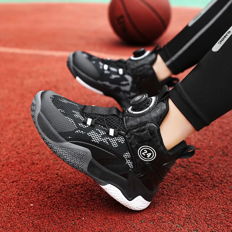 FIRS Kids Cushioned Wear Resistant Breathable Children's Basketball Shoes Kids'-11