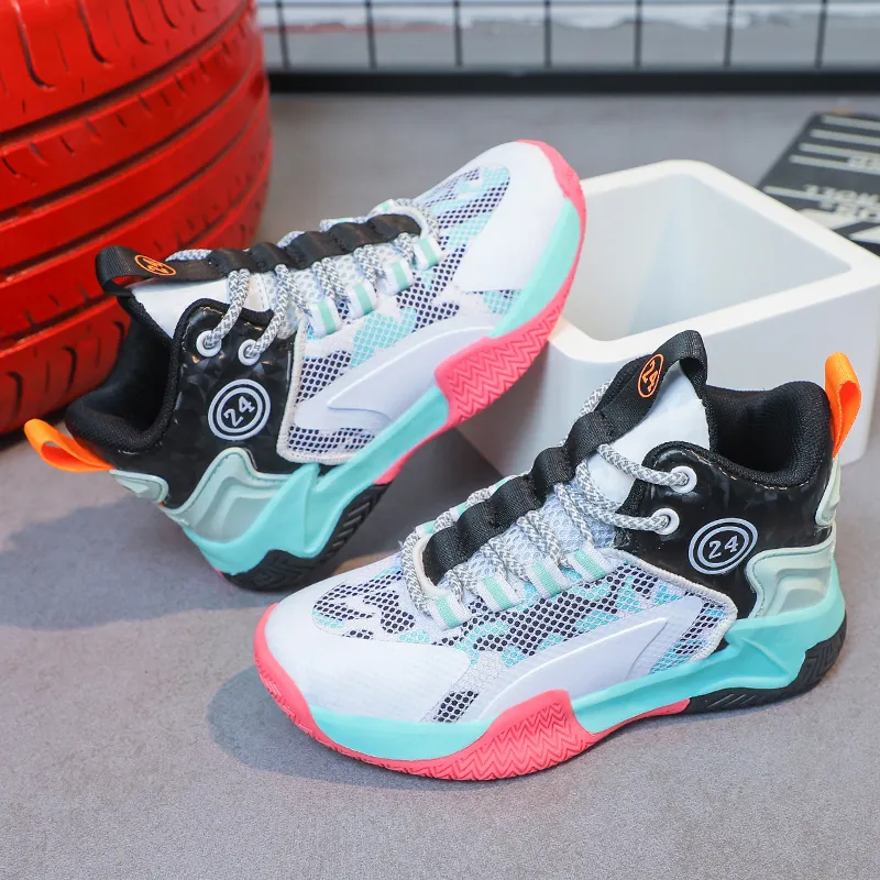 FIRS Kids Abrasion Resistant Children's Basketball Shoes Kids'-11