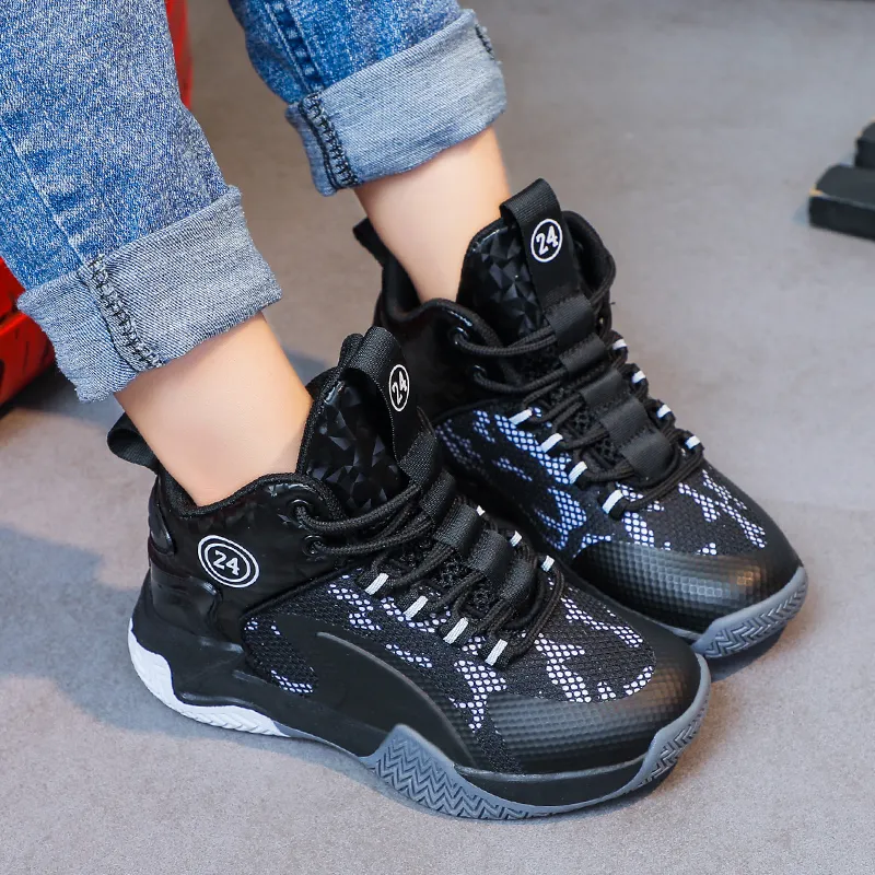 FIRS Kids Abrasion Resistant Children's Basketball Shoes Kids'-15