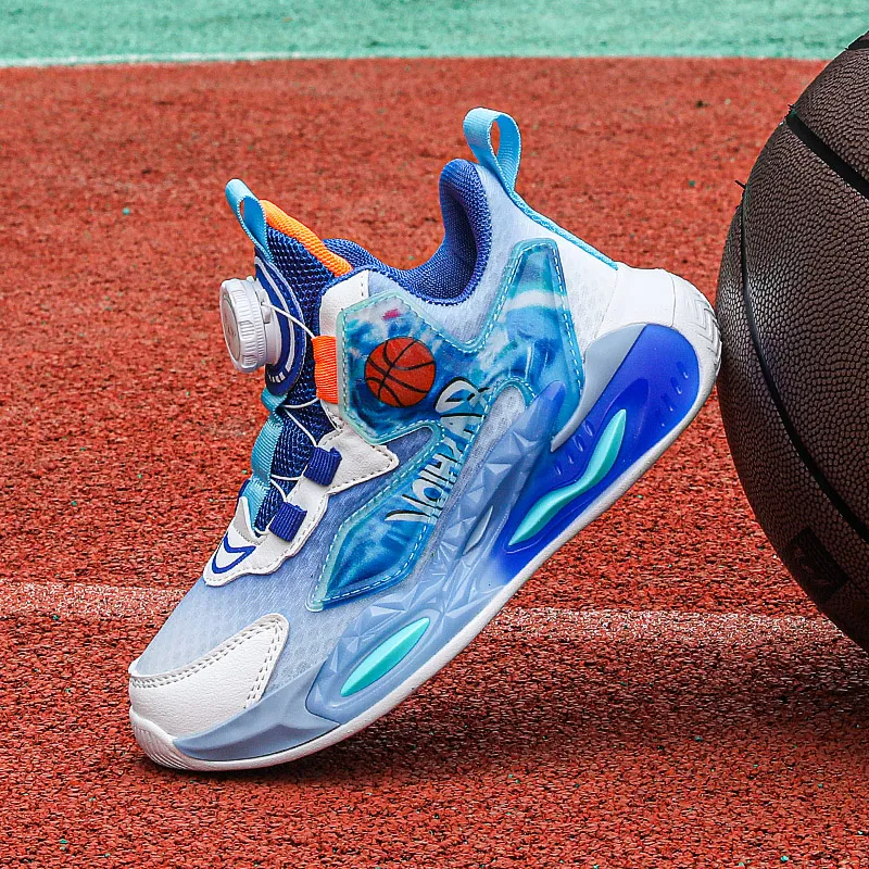 FIRS Kids Durable Breathable Children's Basketball Shoes Kids'-1