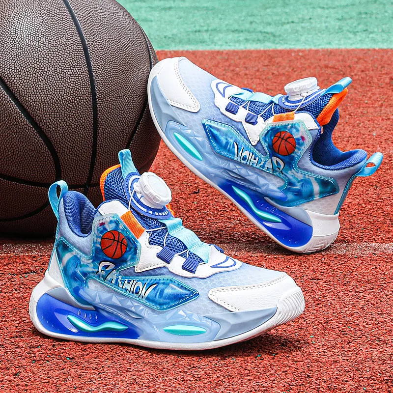FIRS Kids Durable Breathable Children's Basketball Shoes Kids'-2