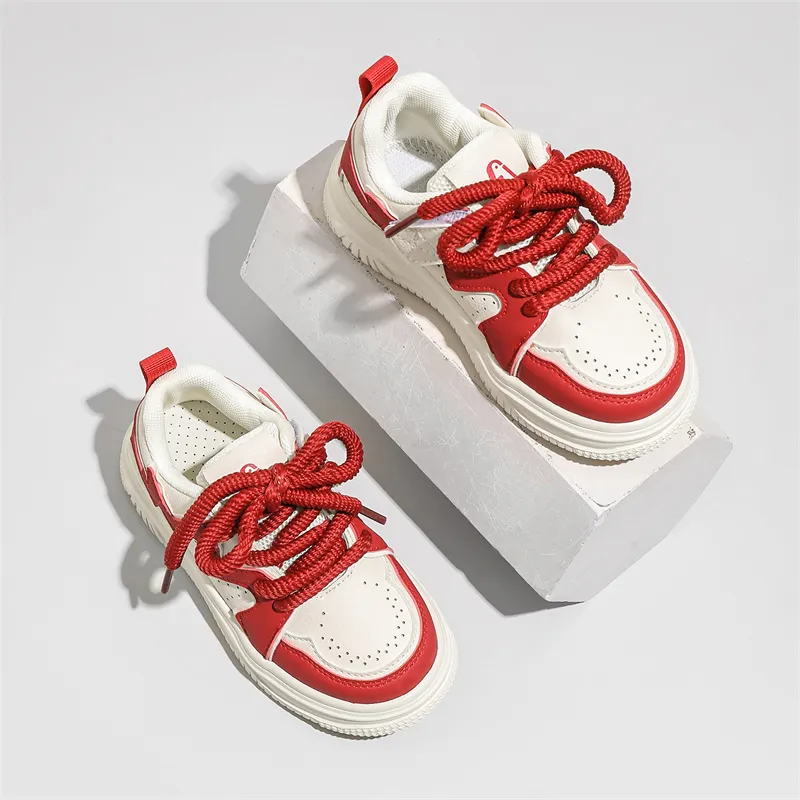 FIRS Kids Slip Resistant Anti Kick Low Top Kids' Skateboarding Shoes Kids'-6